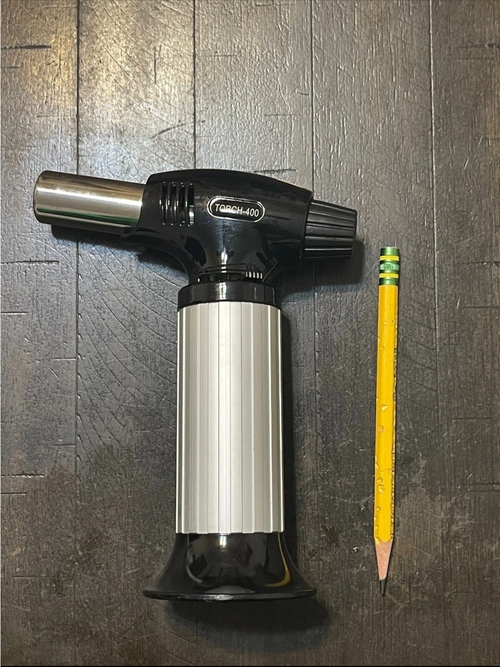 Butane Torch Refillable Torch Lighter with Adjustable Flame
